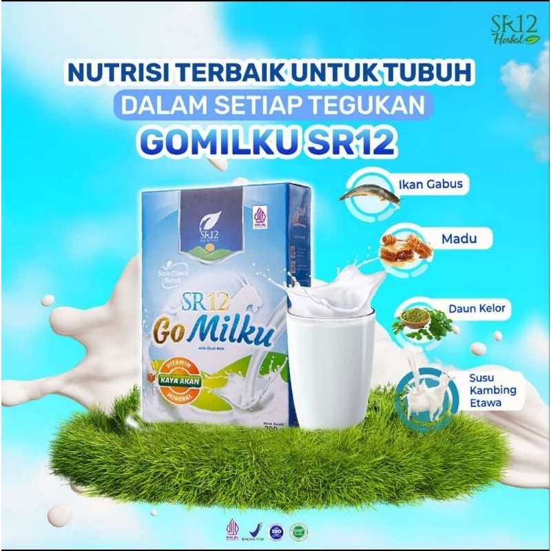 

susu kambing gomilku sr12