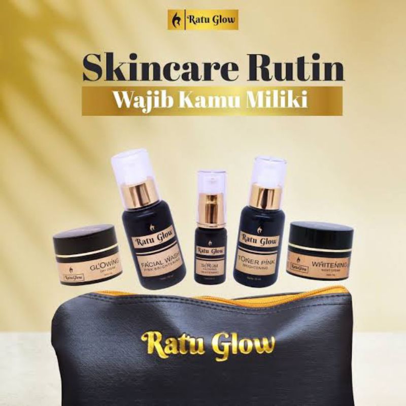 RATU GLOW PLATINUM BPOM ORIGINAL RATU GLOW SKINCARE PAKET WAJAH BPOM