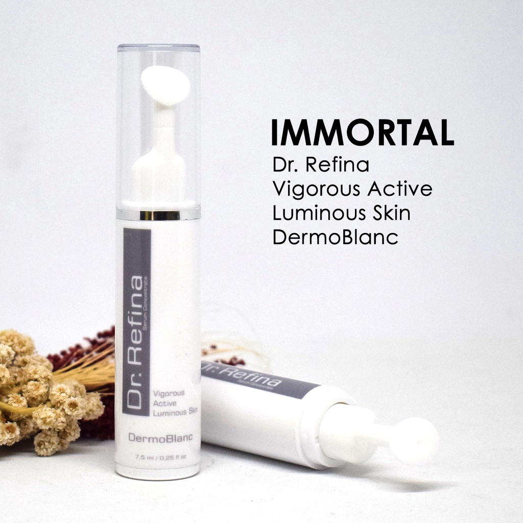 SERUM FLEK HITAM MEMBANDEL YANG AMPUH DERMOBLANC IMMORTAL