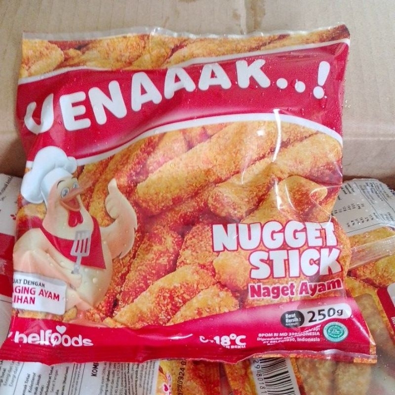 Belfoods Nuget stick uenak 250gr