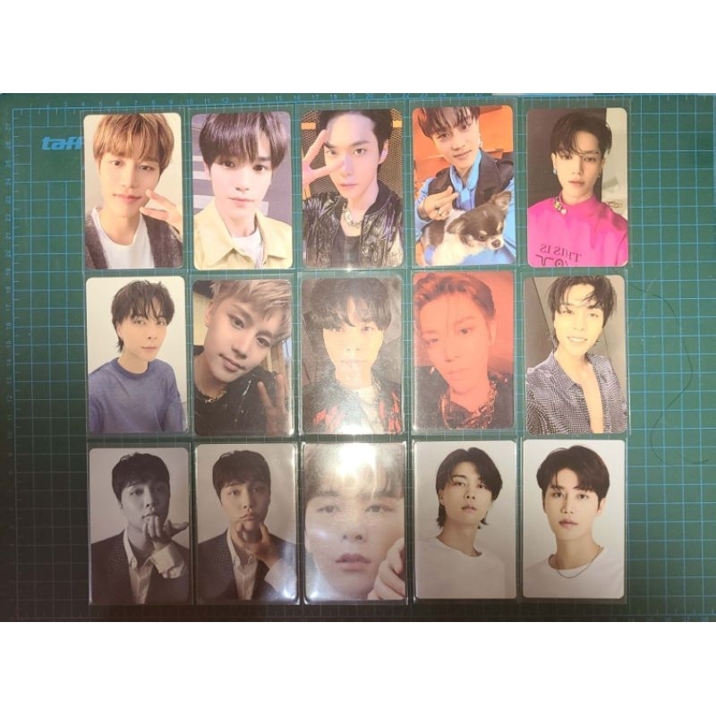 [COD] PHOTOCARD NCT 127 TAEIL TAEYONG DOYOUNG JOHNNY YUTA UNIVERSE ID CARD STICKER GITD STICKY JEWEL