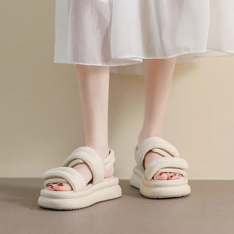 SS 923 Sandal Tali Velcro Dove Polos Wanita Premium