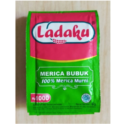 

Lada Bubuk / Ladaku / Merica Bubuk Kemasan sachet 3gram chikazulfianna