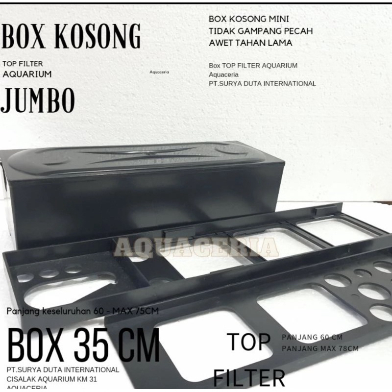 BOX KOSONG JUMBO SAKKAI PRO / BOX FILTER
