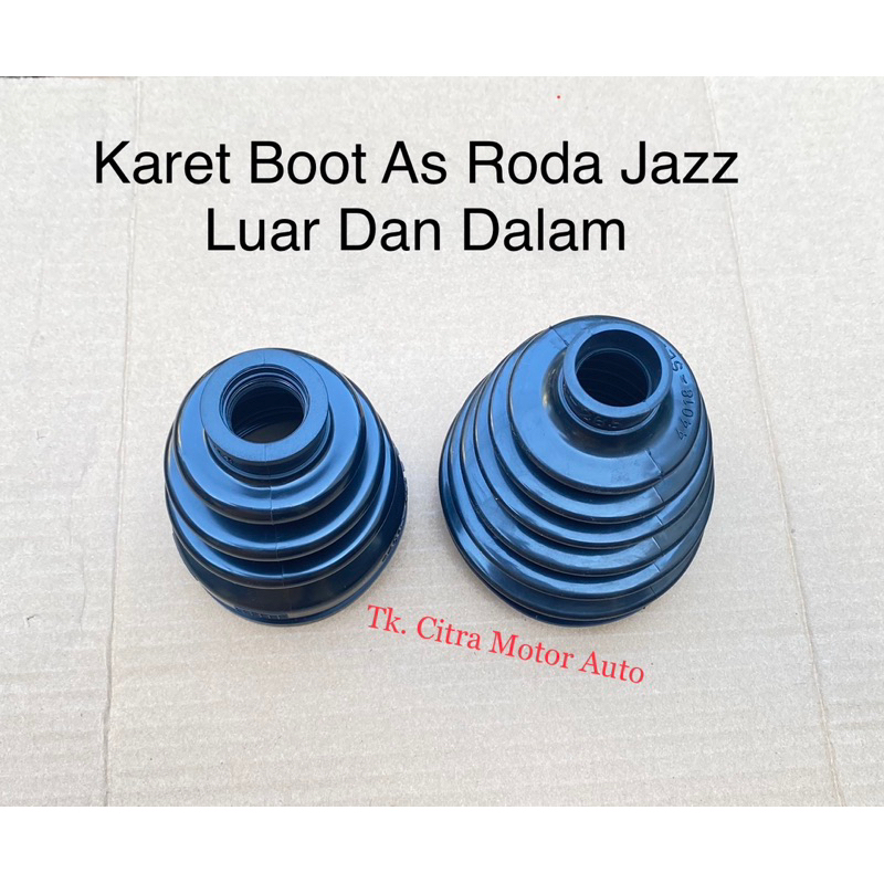 karet boot as roda honda jazz honda city ORIGINAL / Boot cv joint