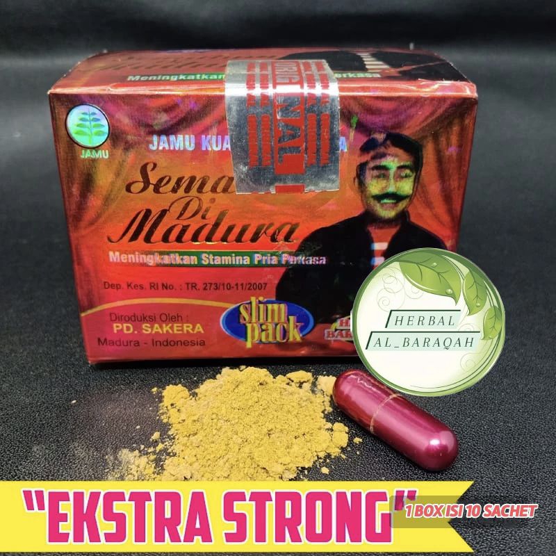 

SDM Original (Extra Strong) 1 Box isi 10 Sachet Obat Kuat Pria Tahan Lama Dan Perkasa