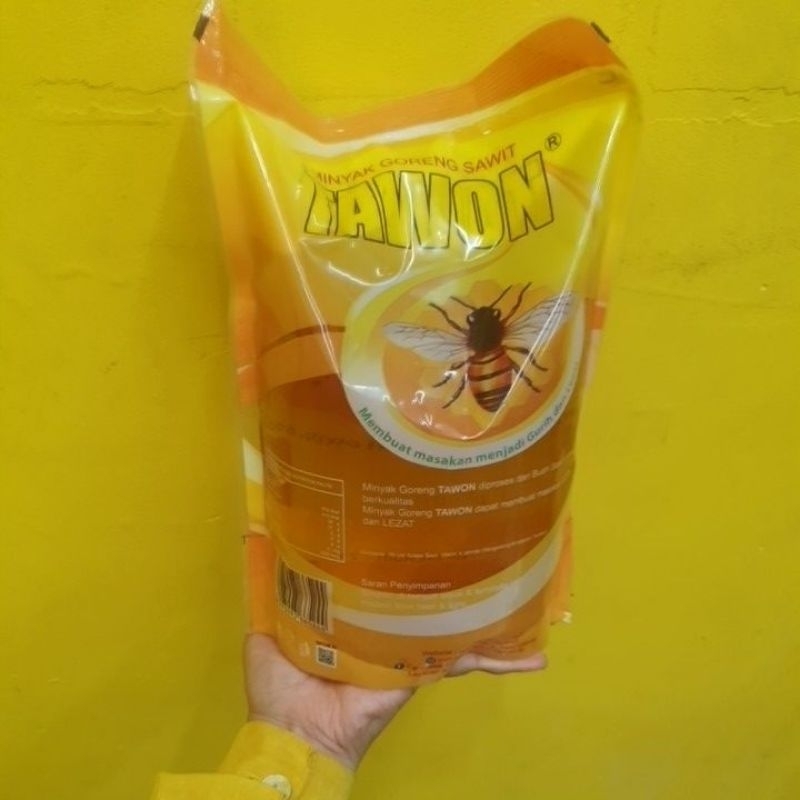 

Minyak goreng sawit tawon 2 liter