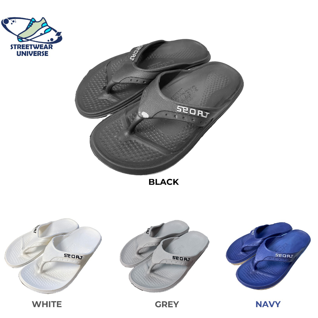 Jepit Karet Import Sandal Pria Polos Sol Tebal  Jepit Karet untuk Sandal Pria  Sandal Kuat  Nyaman D