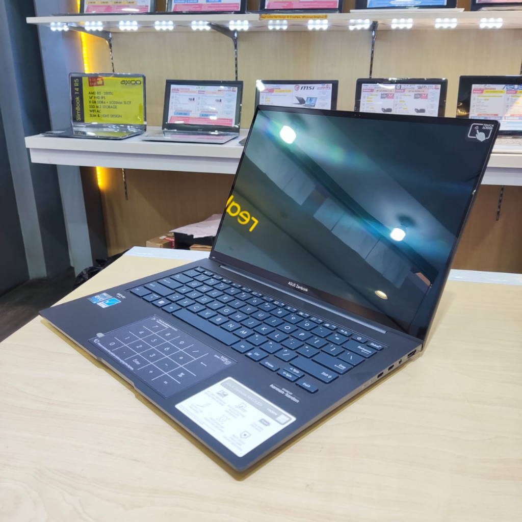Ultrabook ASUS ZENBOOK 14X OLED Q410VA Intel Core i5 13500H 8GB 1TB SSD 120Hz Win11 Home Grey
