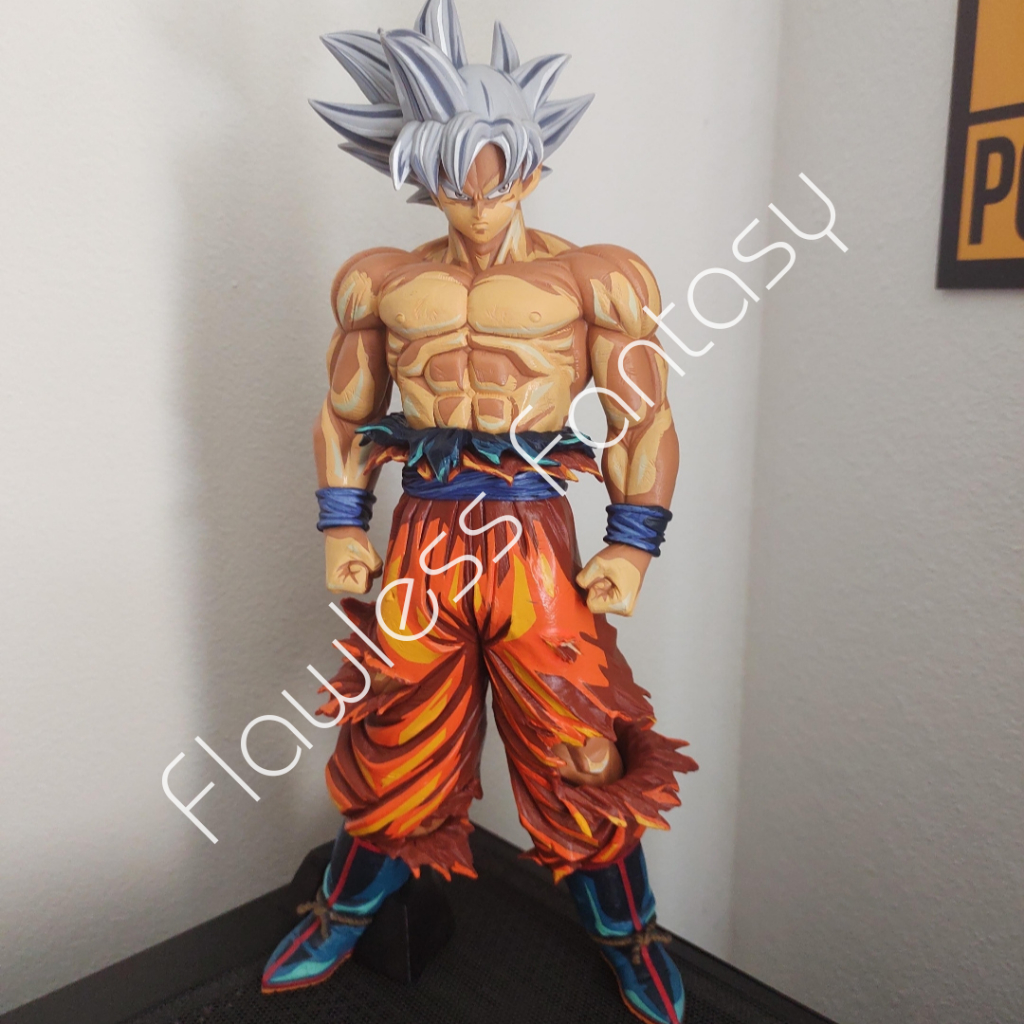 Dragonball DBS Son Goku Ultra Instinct Super Effect Grandista UI Super Saiyan Figure Statue Manga Di