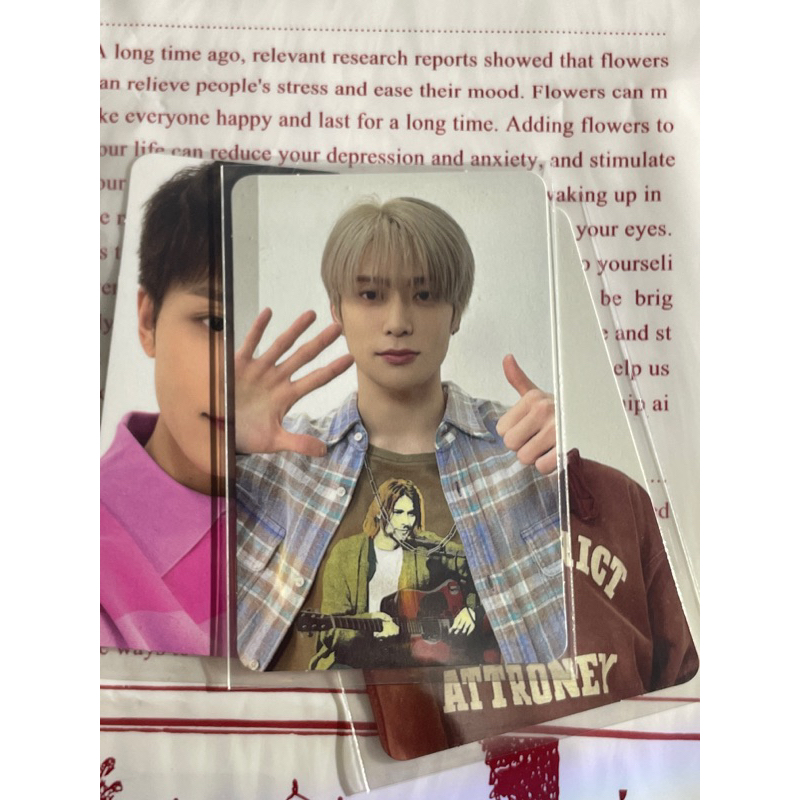 Trading Card TC Photocard PC Official AYYO AY-YO AY YO Ver. A B TAEIL YUTA DOYOUNG JAEHYUN JUNGWOO