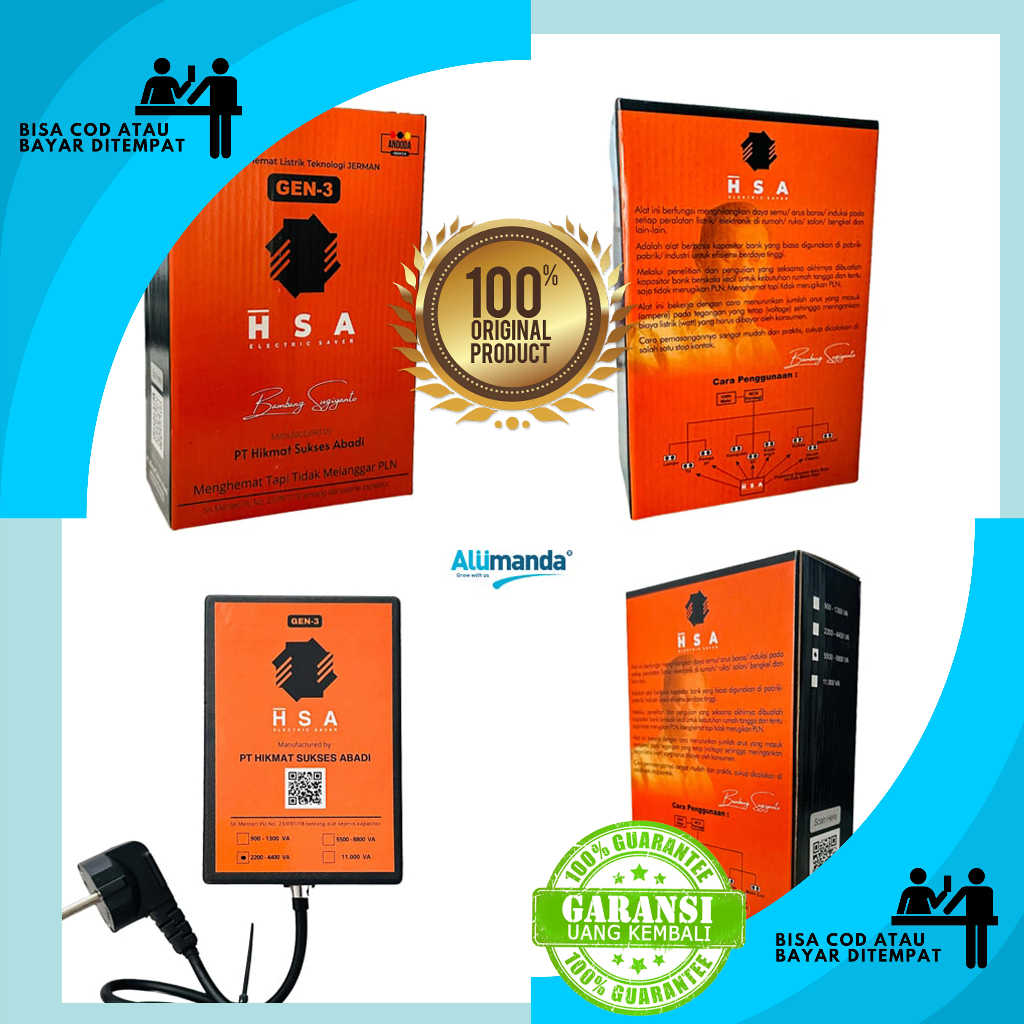 PENGHEMAT DAYA LISTRIK TERBAIK & TERLARIS PENGHEMAT LISTRIK TIPE A 900-1300 WATT ALAT HEMAT LISTRIK