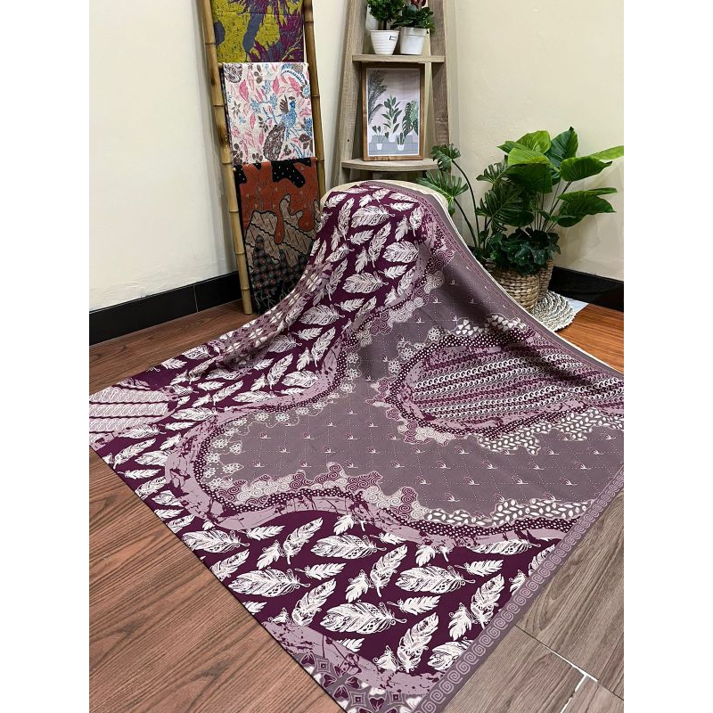 Kain Batik Solo bunga anyaman