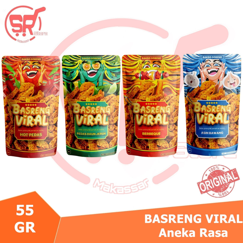 

Basreng Viral / Camilan Viral / Bakso Goreng Viral / Basreng Stik