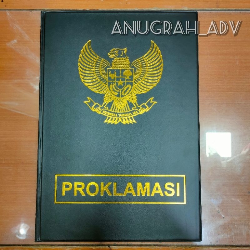 

map perlengkapan upacara bendera - PROKLAMASI