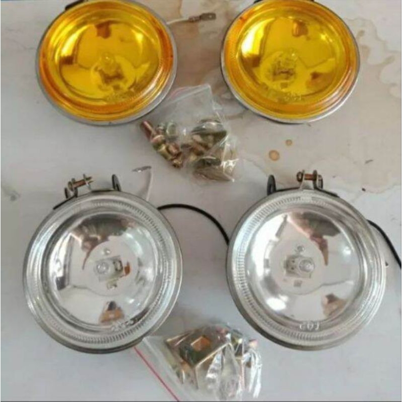 Lampu Tembak Kabut Bulat Lampu Tembak Fogg Kabut Bulat Universal Semua Motor Mobil Gustom