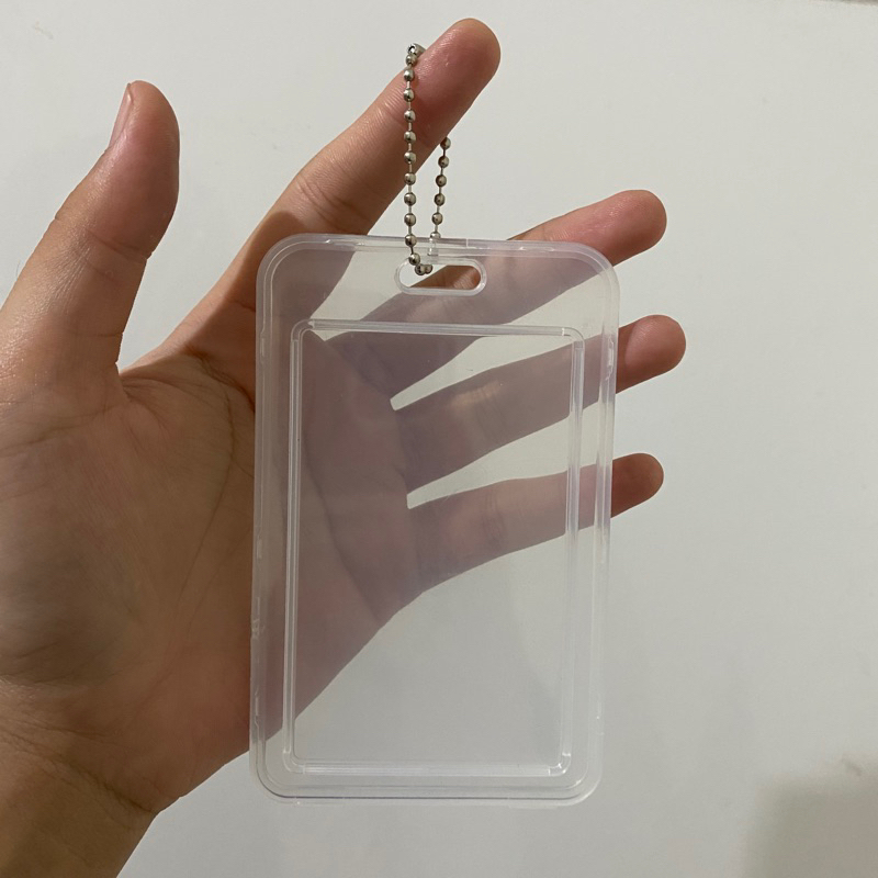 

[READY] CARD HOLDER BENING / TRANSPARANT (FREE RING)