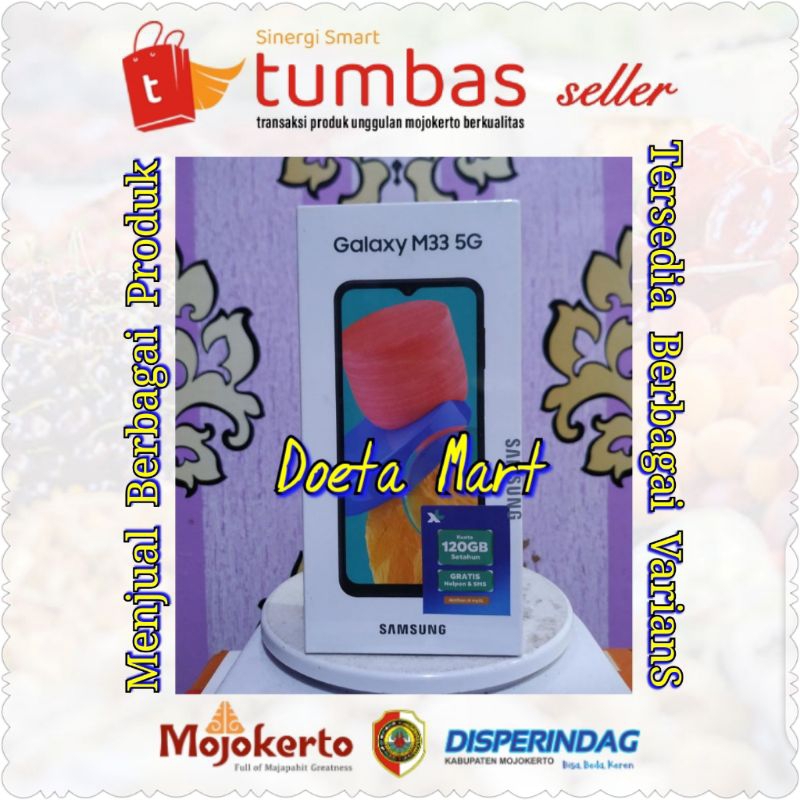 Samsung Galaxy M33 5G RAM 8/128 GB Bergaransi Resmi