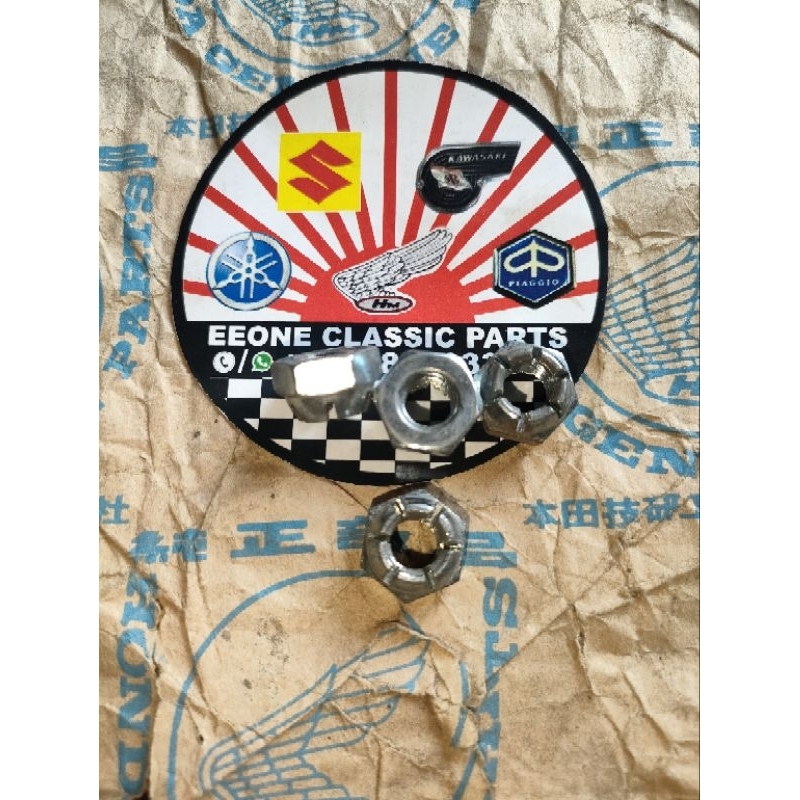 Mur Tahanan Tutup Tromol Depan Honda C110 Gareng C200 CT200