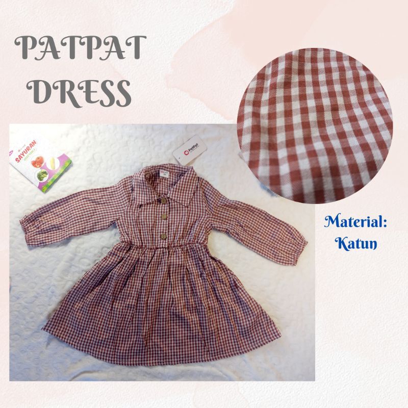 PATPAT Squares Dress