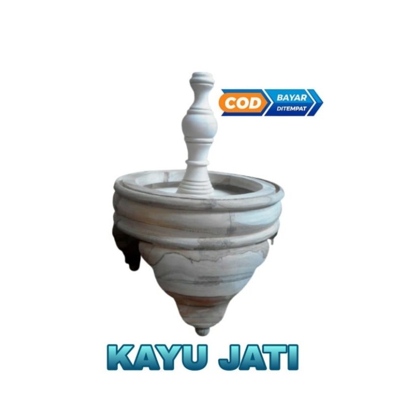 TEBOK HOLOPET PLECI KAYU JATI | SIZE 23