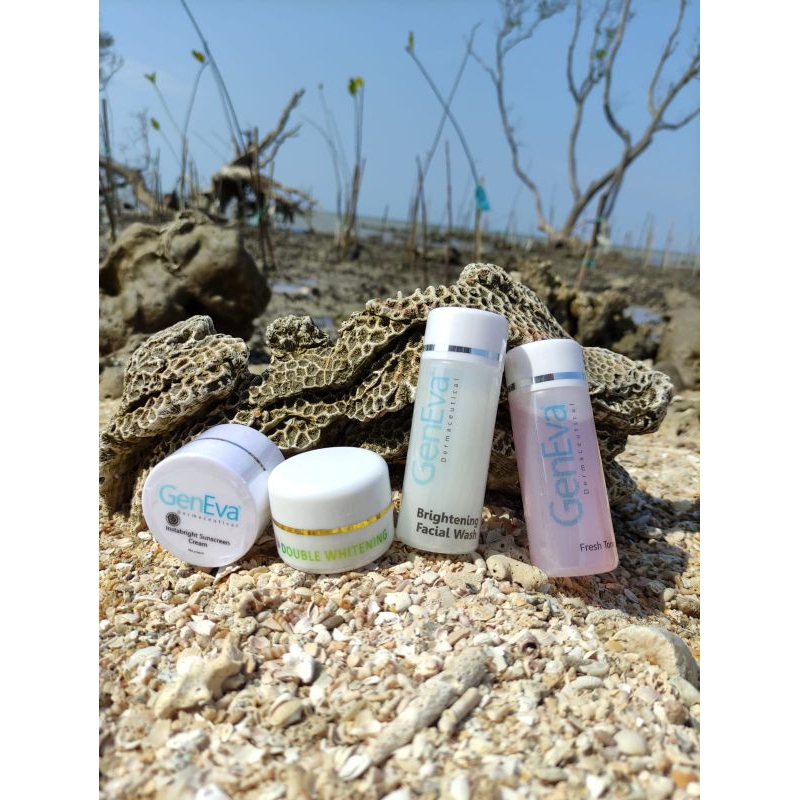 PAKET SKINCARE GENEVA DOUBLE WHITENING