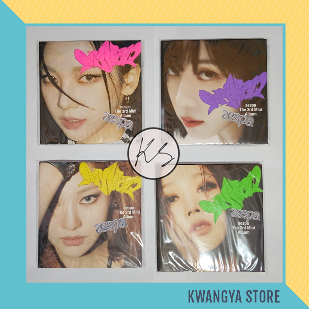 aespa album My World SMCU Palace GIRLS digipack TARGET sealed unsealed