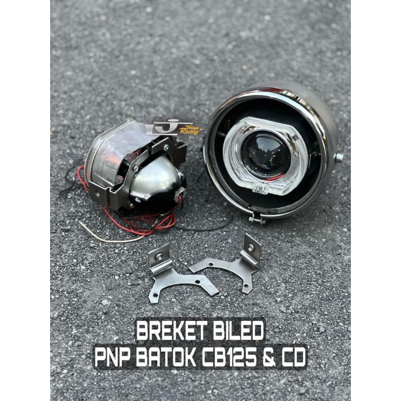 LAMPU BILLED BATOK CB125 BREKET LAMPU BILED PNP BATOK CD CB125