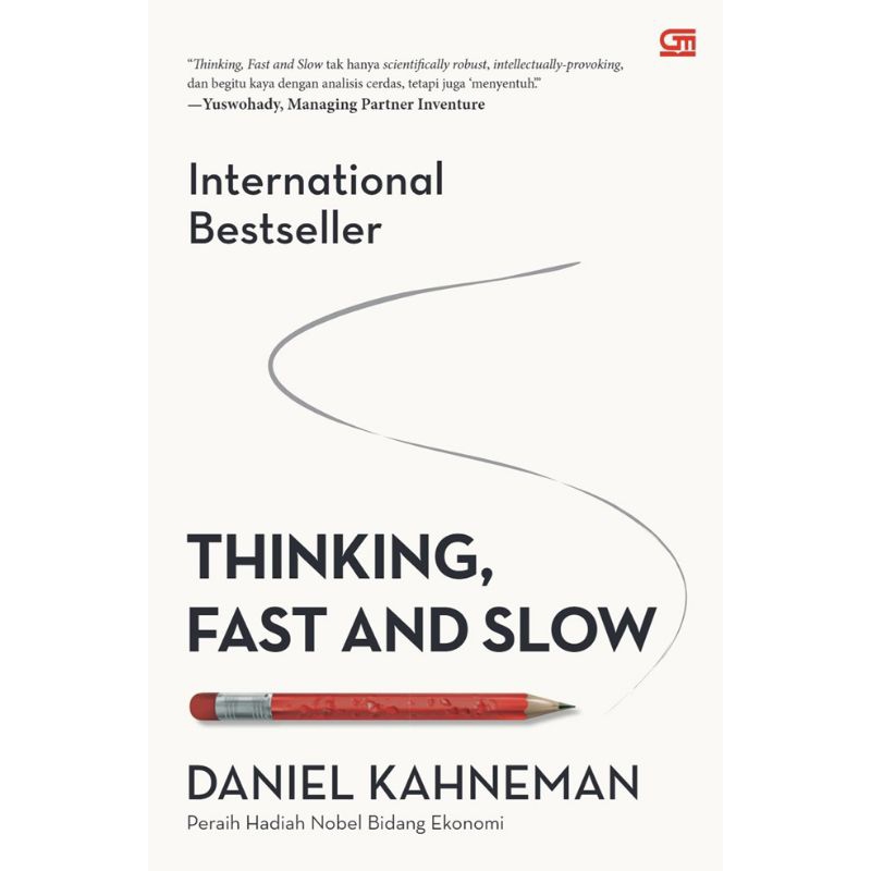(PRELOVED) Thinking, Fast and Slow - Daniel Kahneman (Edisi Terjemahan Bahasa Indonesia)
