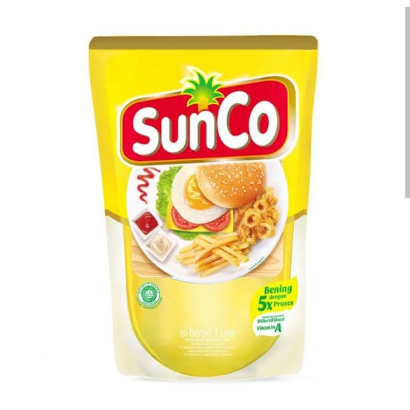 

Minyak goreng sunco kemasan 2 L