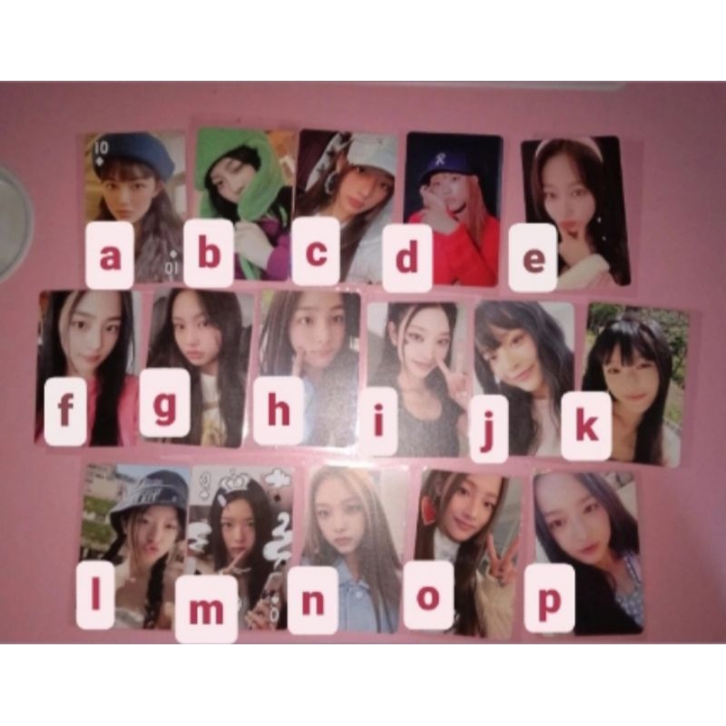 newjeans photocard // pc newjeans