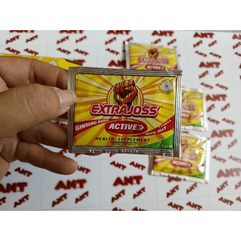 

1 Sachet Extra Joss Original / Minuman Kesehatan / Minuman Stamina / Expired Panjang