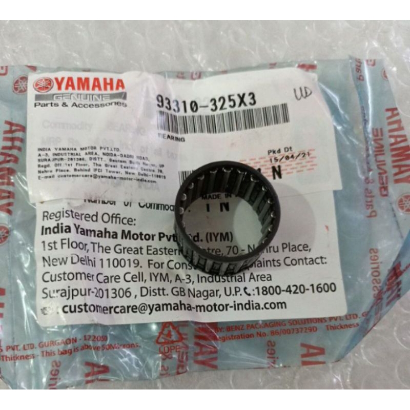 Bearing Bambu Gear Gigi stater Original Genuine Yamaha Vixion NVL NVA XABRE R15 V3 XSR MT15 R15 V2 M