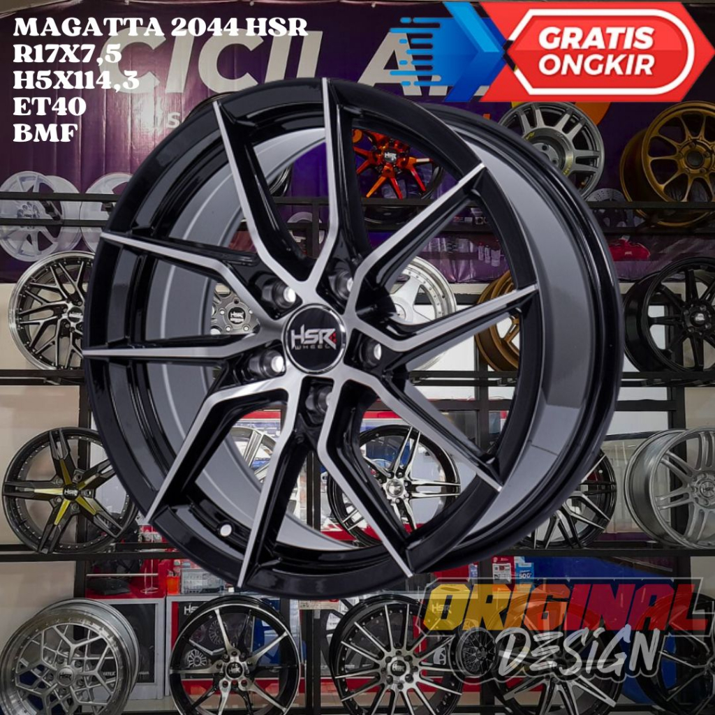 Velg Mobil HRV , BRV , OUTLANDER , XPANDER , HSR MAGATTA Ring 17 R17