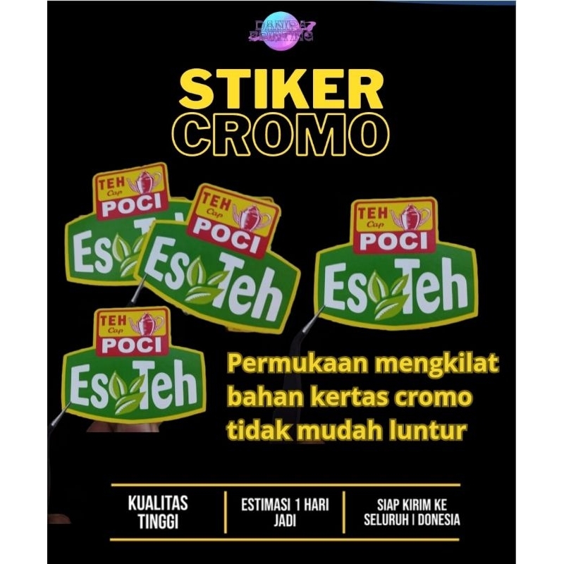 

stiker es teh poci