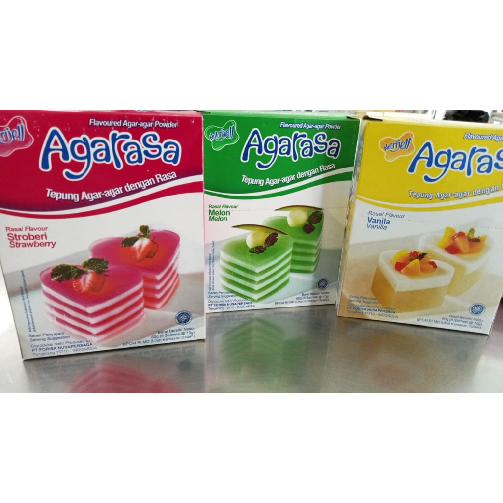 

AGARASA STRAWBERRY,MELON,VANILA
