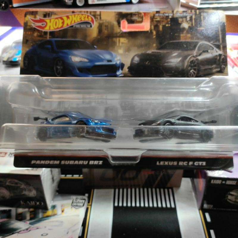 Hotwheels Dualpack BRZ Subaru Pandem And Lexus