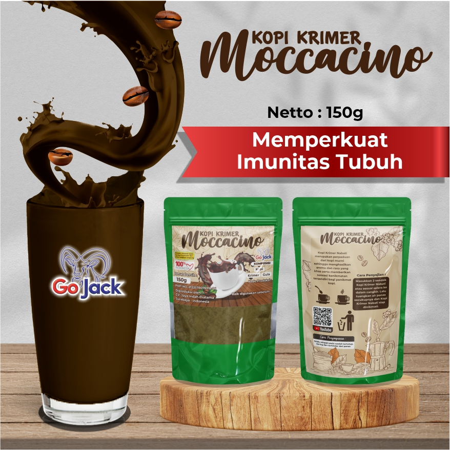 

(beli 1 dapat 2) Kopi Krimer Go Jack 150gram teman inspirasimu