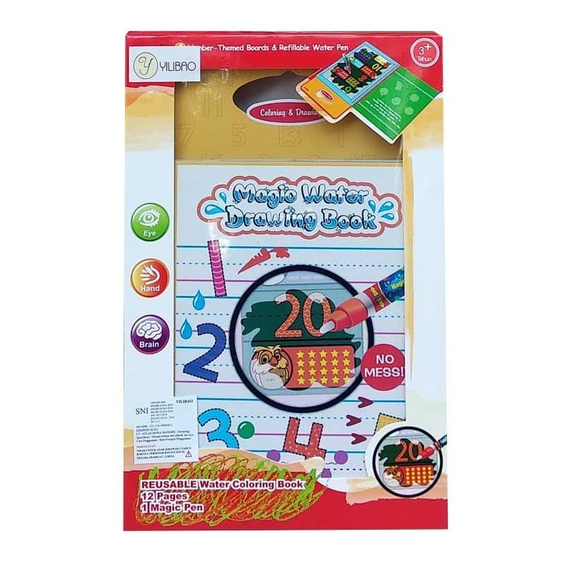 

BUKU MEWARNAI MAGIC WATER ANGKA - LT2985 DENGAN PEN AIR UNTUK 3TAHUN+