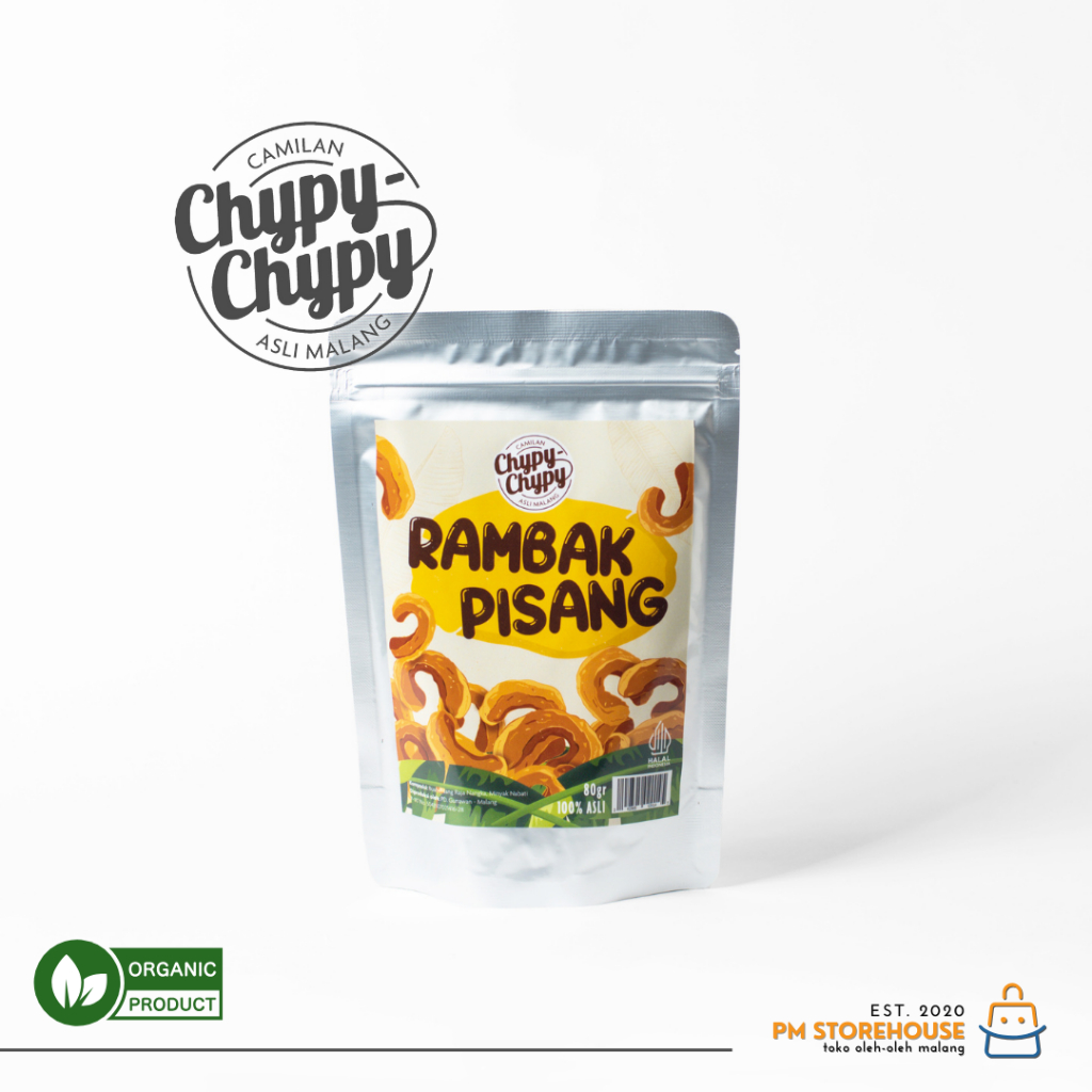 

Keripik Rambak Pisang Renyah Chypy - Kemasan Pouch