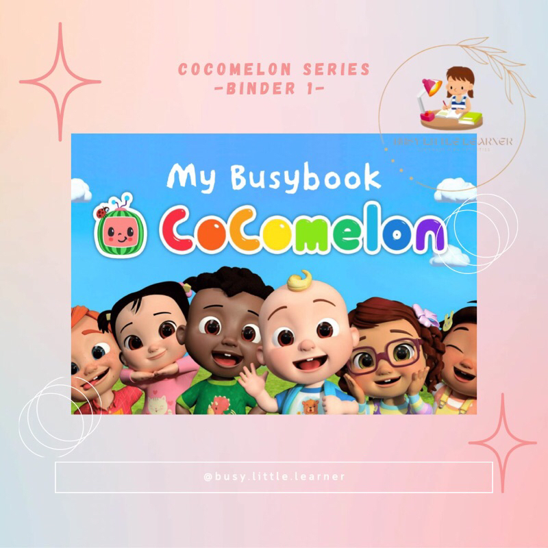 C*c*Mel*n Busy Book-Binder 1 Edition / busy book / buku aktivitas anak / mainan edukasi / aktivitas 