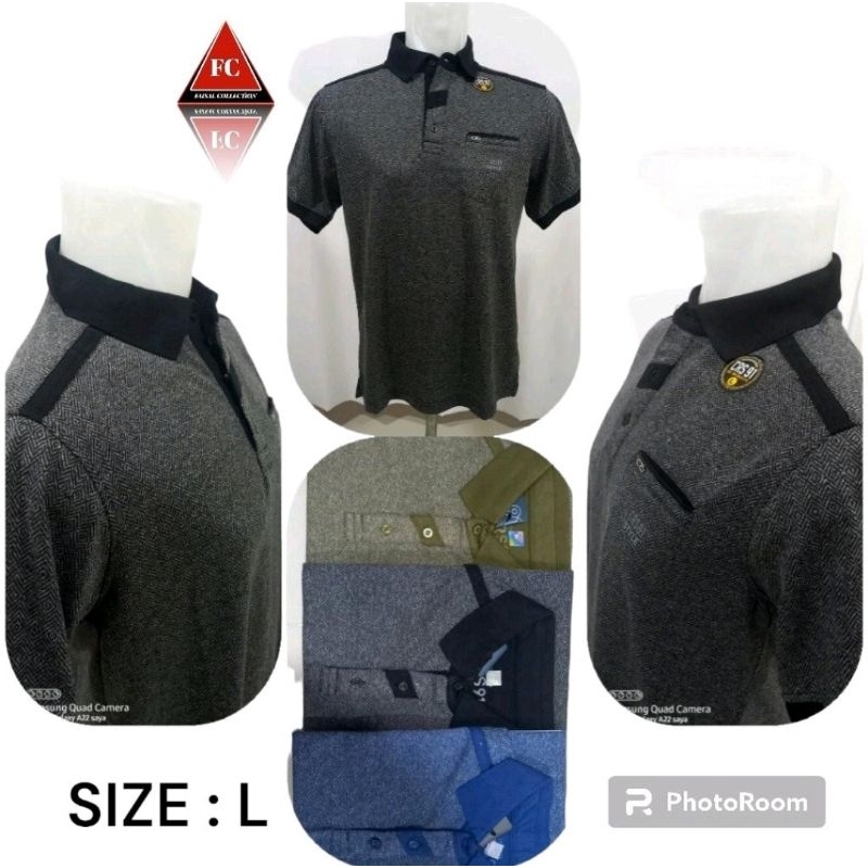 Kaos kerah CRS91 pria / kaos Polo CRS91 pria/kaos kerah polo motif CRS91 PRIA UK. L