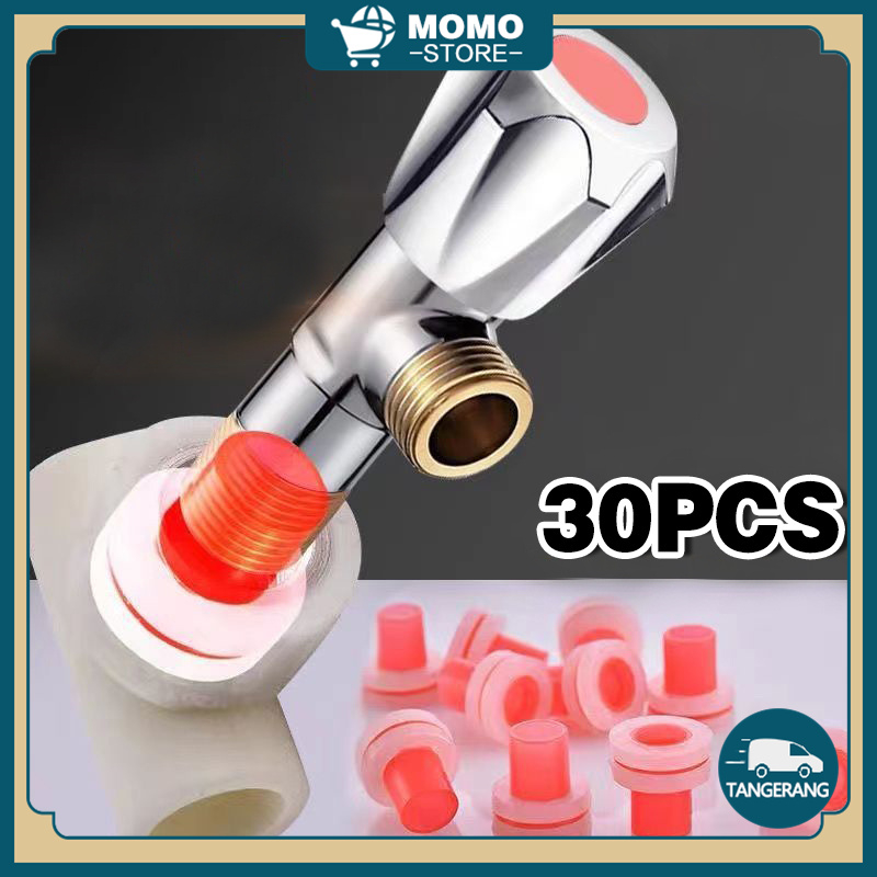 30PCS Pengganti Isolatif Kran Seal Tape Rubber 1/2 inch Seal Tape Rubber Kran Air