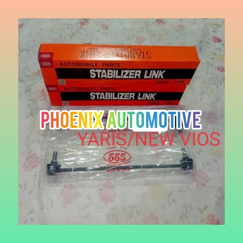☑️ LINK STABILIZER LINK STABIL YARIS NEW VIOS GEN2 ORIGINAL 555 1PCS