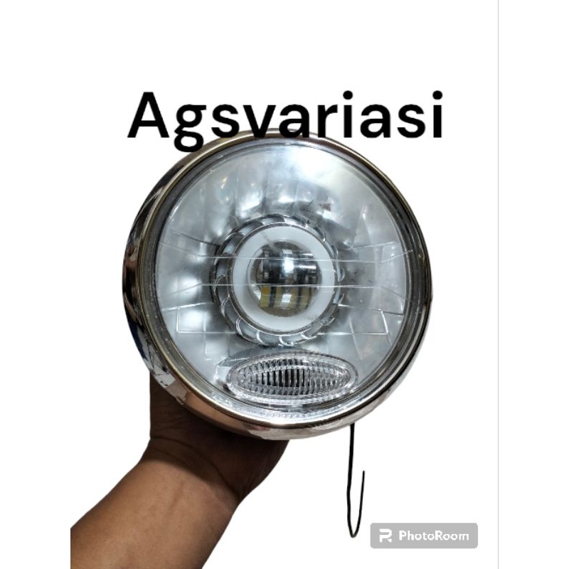 Lampu depan Vixion old 2007 proji daymaker