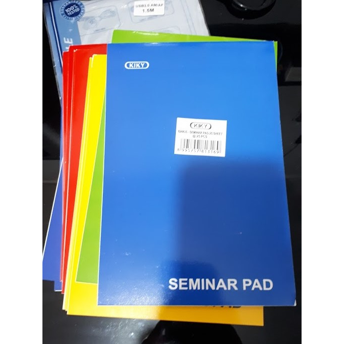 

(COD) BUKU NOTEPAD NOTE KIKI SEMINAR PAD A5