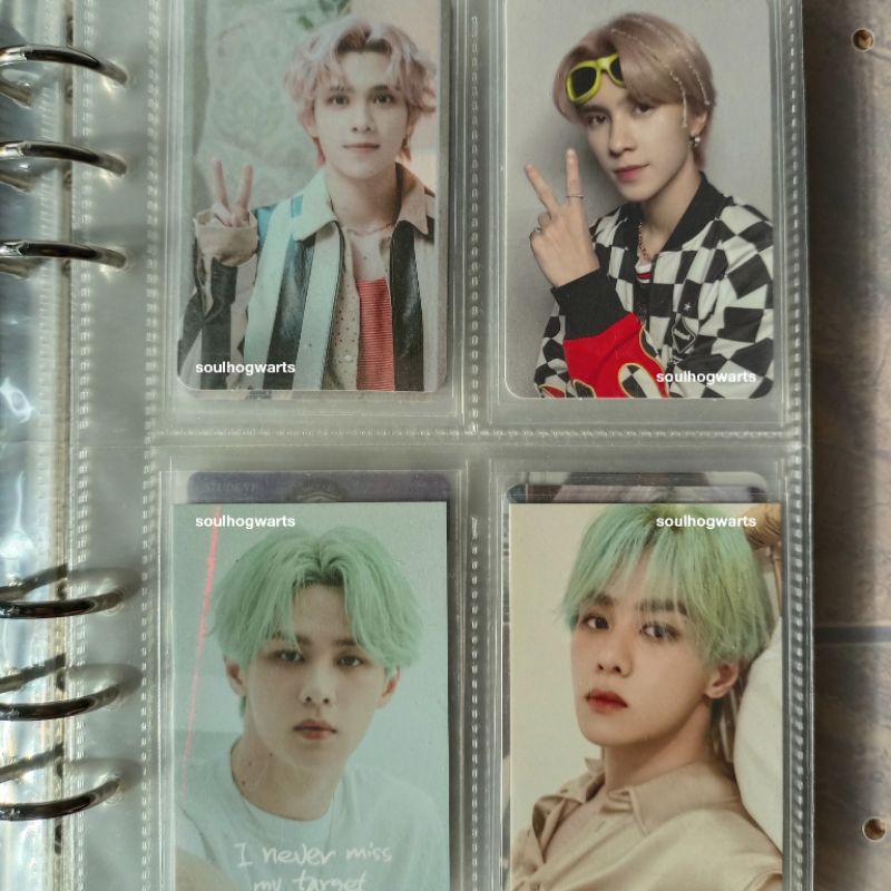 photocard poca pc hendery ar kick back full set - kun tc sg21 - wayv