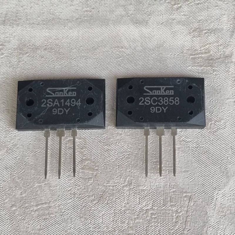 TRANSISTOR SANKEN 1494 3858 2SA1494 2SC3858 SA1494 SC3858 1SET