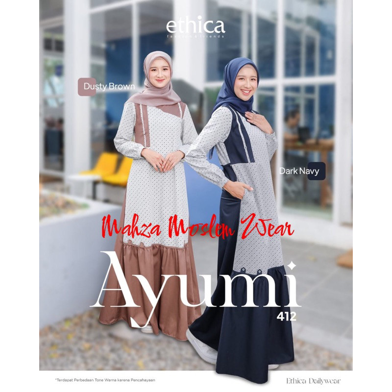 AYUMI 412 || GAMIS DAILY ORIGINAL ETHICA