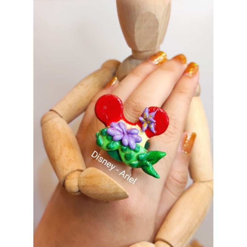 Aksesoris Clay Cincin Disney Aesthetic-Ring-Disney